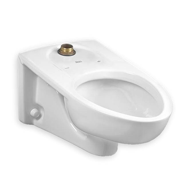 American Standard Afwall® Millennium® 1.1-1.6 gpf (4.2-6.0 Lpf) Back Spud Elongated Wall-Hung EverClean® Bowl