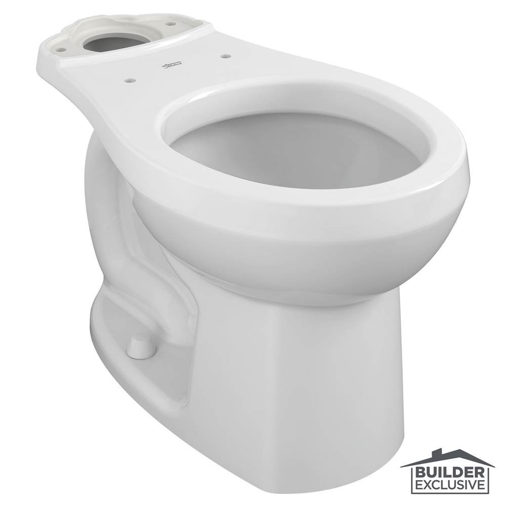 American Standard Reliant Standard Height Round Front Bowl Less Seat