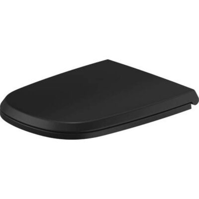 Duravit Duravit Aurena Elongated Slow Close Toilet Seat in Matte Black
