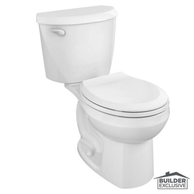 American Standard Reliant Two-Piece 1.28 gpf/4.8 Lpf Round Front Toilet Less Seat