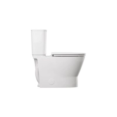 American Standard Aspirations Skirted Two-Piece 1.28 gpf/4.8 Lpf Chair-Height Right-Hand Trip Lever Elongated Toilet With Seat