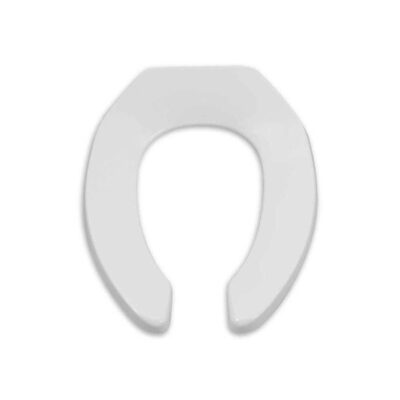 American Standard Commercial Heavy Duty Open Front Elongated Toilet Seat