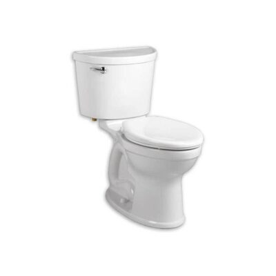 American Standard Champion PRO Two-Piece 1.28 gpf/4.8 Lpf Standard Height Elongated Right Hand Trip Lever Toilet less Seat