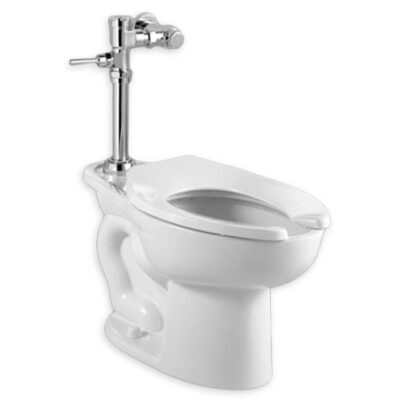 American Standard Madera Chair Height EverClean® Toilet System With Manual Piston Flush Valve, 1.1 gpf/4.2 Lpf