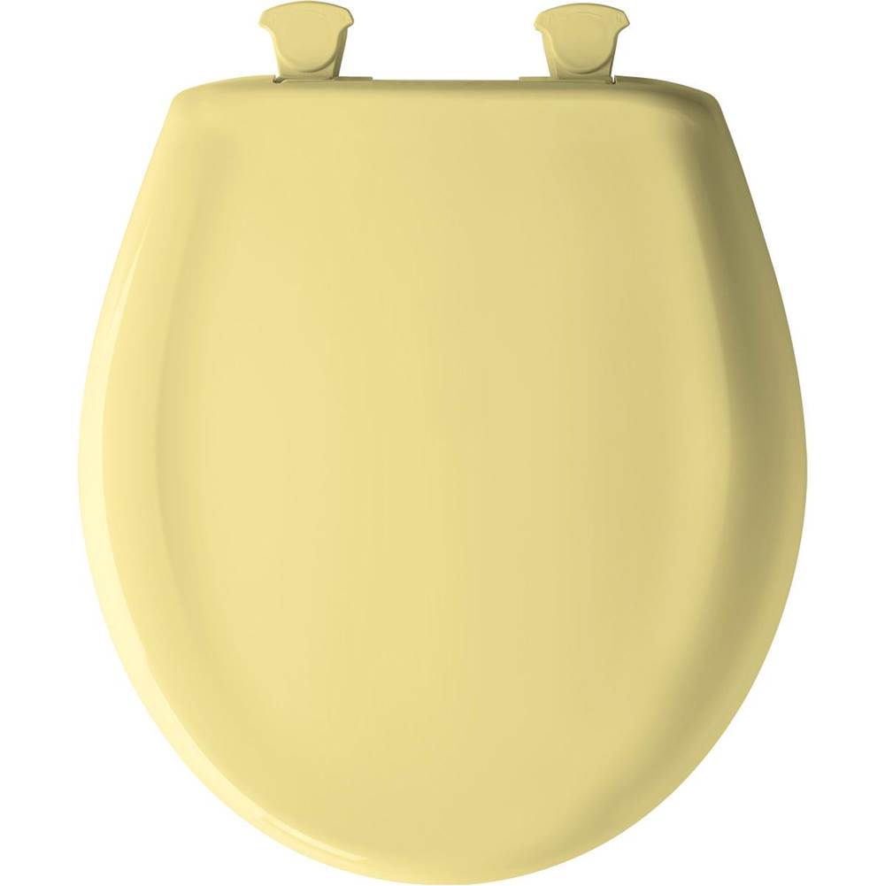 Bemis Bemis Round Plastic Toilet Seat in Black with Stay·Tite® Seat Fastening System, Easy Clean® and Whisper Close® Hinge - Image 83