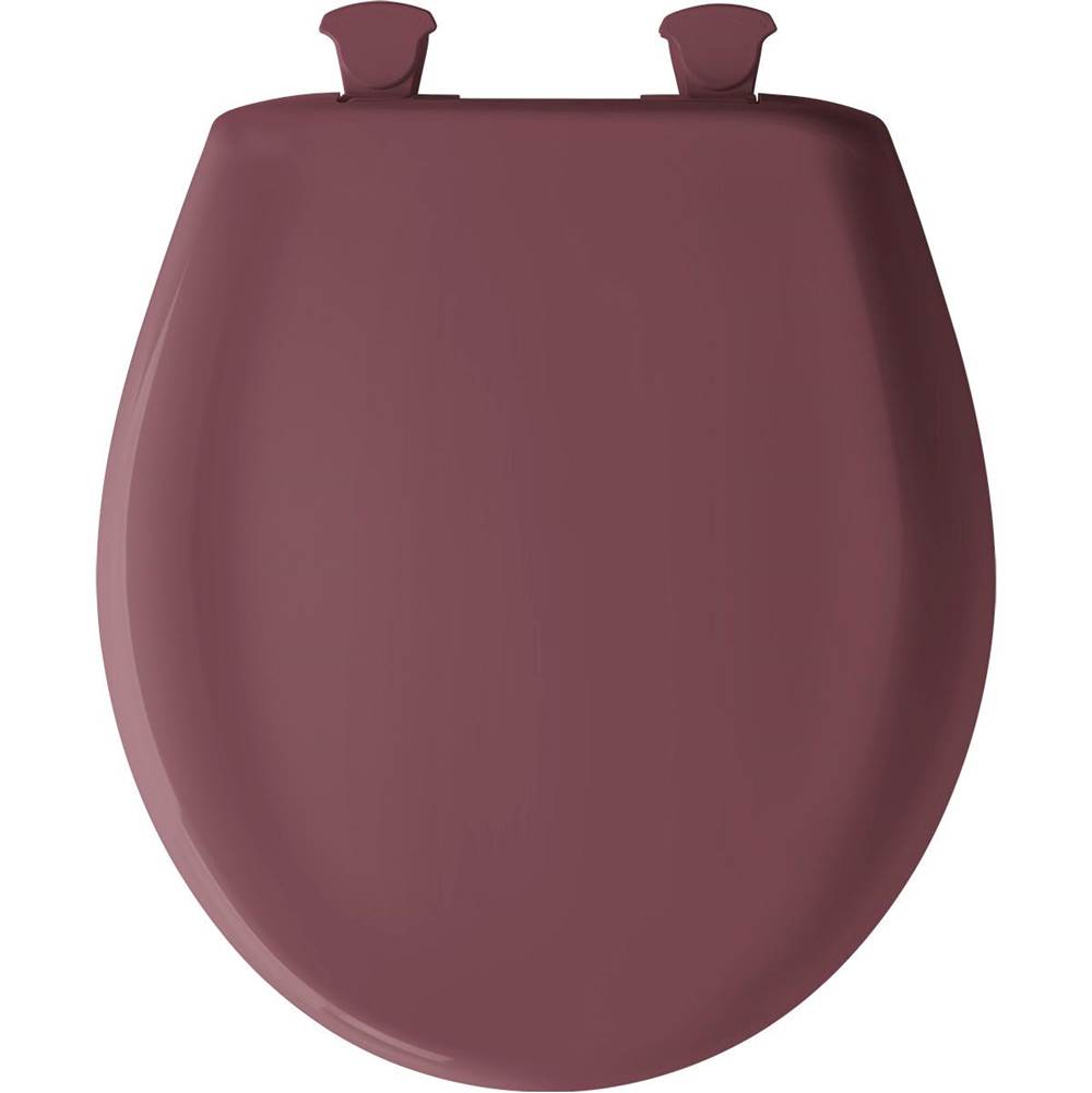 Bemis Bemis Round Plastic Toilet Seat in Black with Stay·Tite® Seat Fastening System, Easy Clean® and Whisper Close® Hinge - Image 50