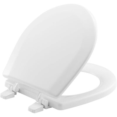 Bemis Bemis Marine Bowl Enameled Wood Toilet Seat in White with Top-Tite® Hinge