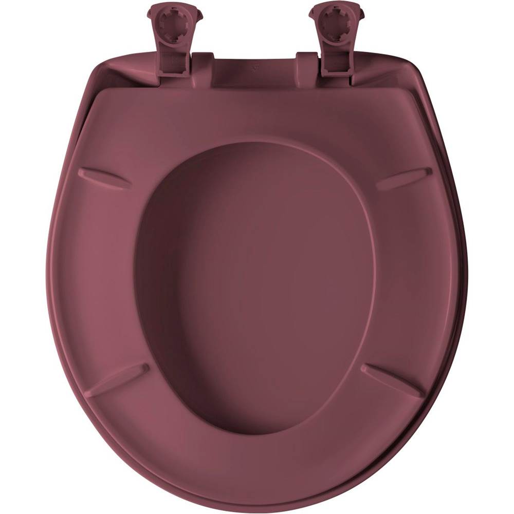 Bemis Bemis Round Plastic Toilet Seat in Black with Stay·Tite® Seat Fastening System, Easy Clean® and Whisper Close® Hinge - Image 51