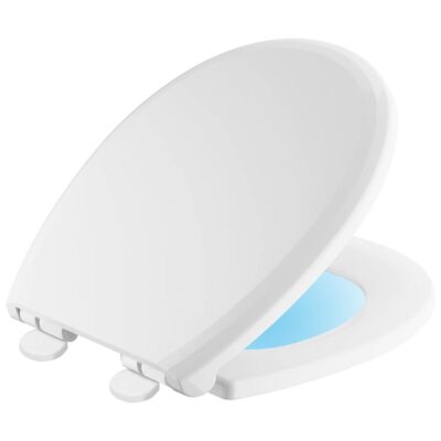 Delta Faucet Sanborne? Round Front Slow-Close / Quick-Release Nightlight Seat