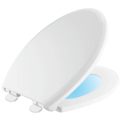 Delta Faucet Sanborne? Elongated Slow-Close / Quick-Release Nightlight Seat