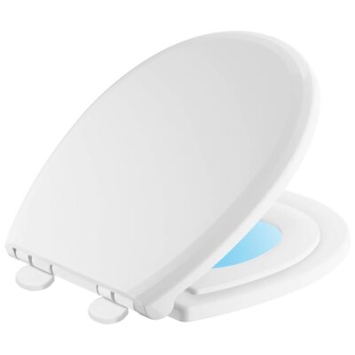 Delta Faucet Sanborne? Round Front Slow-Close / Quick-Release Nightlight Family Seat