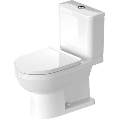 Duravit Duravit No.1 1.32/0.92 GPF Dual Flush Rimless Elongated Toilet Bowl in White