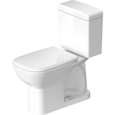 Duravit Duravit D-Code 1.28 GPF Single Flush Elongated Toilet Bowl in White