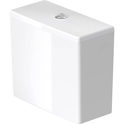Duravit Duravit ME by Starck 1.6/0.8 GPF Dual Flush Toilet Tank in White with Top Push Button Flush