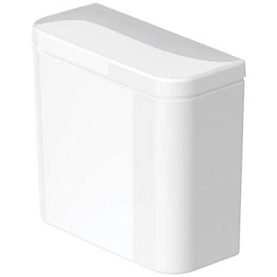 Duravit Duravit No.1 1.28 GPF Single Flush Toilet Tank in White with Left Lever Flush