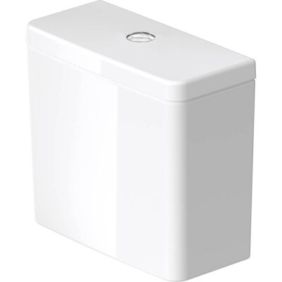 Duravit Duravit D-Neo 1.32/0.92 GPF Dual Flush Toilet Tank in White with Top Push Button Flush