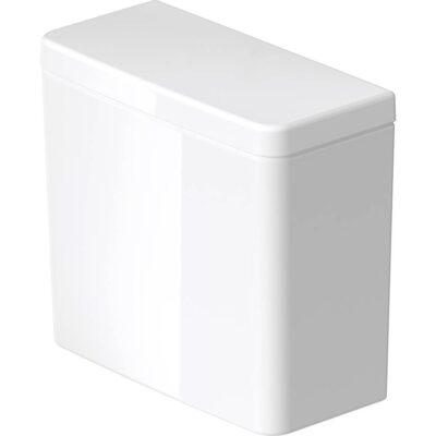 Duravit Duravit D-Neo 1.28 GPF Single Flush Toilet Tank in White with Left Lever Flush
