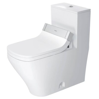 Duravit Duravit DuraStyle 1.32/0.92 GPF Dual Flush Elongated One Piece Toilet in White, Top Push Button Flush - Seat Sold Separately