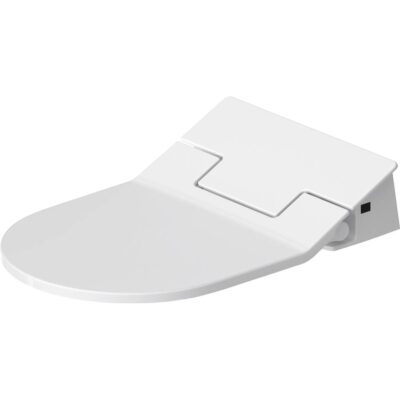 Duravit Duravit SensoWash Slim Elongated Bidet Toilet Seat in White, with Remote, Concealed Connections