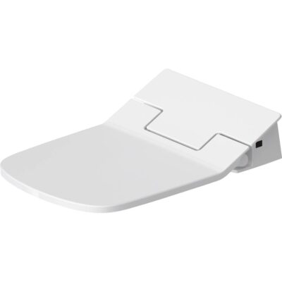 Duravit Duravit SensoWash Slim Elongated Bidet Toilet Seat in White, with Remote, Concealed Connections