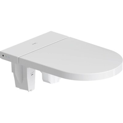 Duravit Duravit SensoWash Starck f Elongated Bidet Toilet Seat in White, with Remote and App Control, Concealed Connections