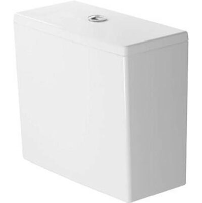 Duravit Duravit ME by Starck 1.32/0.92 GPF Dual Flush Toilet Tank in White with Top Push Button Flush