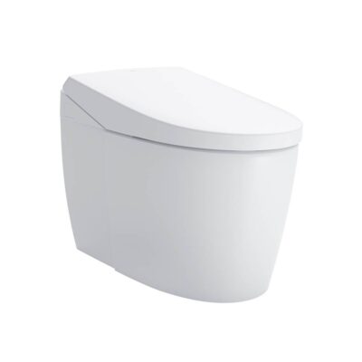 TOTO NEOREST® AS Dual Flush 1.0 or 0.8 GPF Toilet with Integrated Bidet Seat and EWATER+, Cotton White