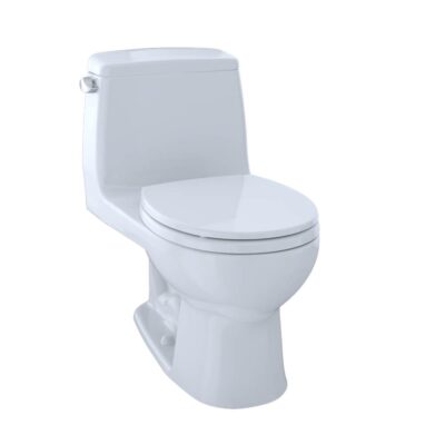 TOTO Eco UltraMax® One-Piece Round Bowl 1.28 GPF Toilet, Cotton White