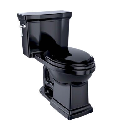 TOTO Promenade® II 1G® One-Piece Elongated 1.0 GPF Universal Height Toilet, Ebony