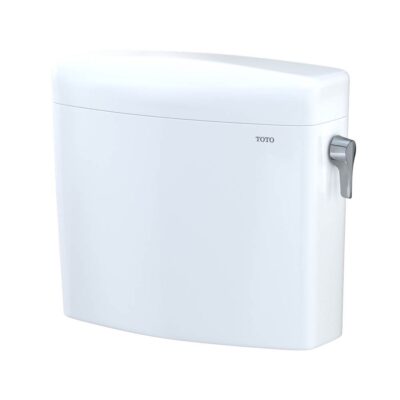 TOTO Aquia IV® Cube Dual Flush 1.28 and 0.9 GPF Toilet Tank Only with Right Hand Trip Lever, Cotton White