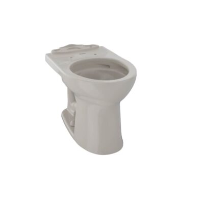 TOTO Drake® II Universal Height Round Toilet Bowl with CEFIONTECT, Bone