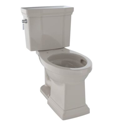TOTO Promenade® II 1G® Two-Piece Elongated 1.0 GPF Universal Height Toilet with CEFIONTECT, Bone