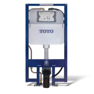 TOTO DUOFIT® In-Wall Dual Flush 1.28 and 0.9 GPF Tank System with WASHLET®+ Auto Flush Ready Copper Supply Line