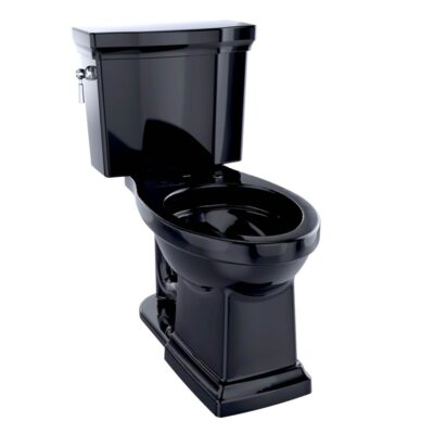TOTO Promenade® II 1G® Two-Piece Elongated 1.0 GPF Universal Height Toilet, Ebony