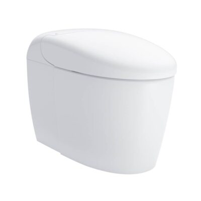 TOTO NEOREST® RS Dual Flush 1.0 or 0.8 GPF Toilet with Integrated Bidet Seat and EWATER+, Cotton White