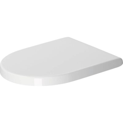 Duravit Duravit Starck 3 Elongated Slow Close Toilet Seat in White