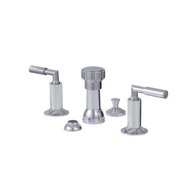Aquabrass 27426 Geo 4 Hole Bidet Faucet