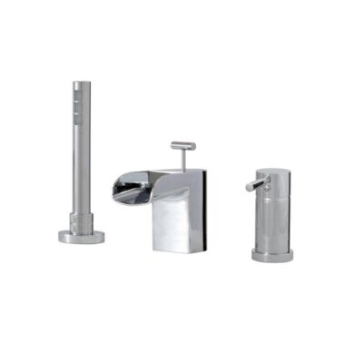 Aquabrass 32013 Love Me 3 Pce Tub Filler Faucet - Pressure Balance