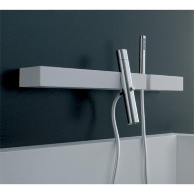 Aquabrass 51904 Blok Wallmount Tub Filler With Handshower