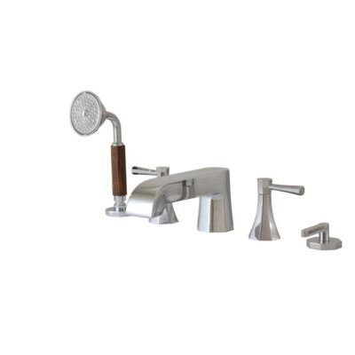 Aquabrass 53006 Otto 5Pc Deckmount Tub Filler With Handshower