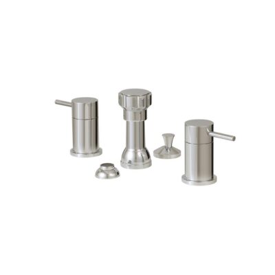 Aquabrass 61026 Volare 4 Hole Bidet Faucet