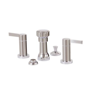 Aquabrass 68026 Blade 4 Hole Bidet Faucet