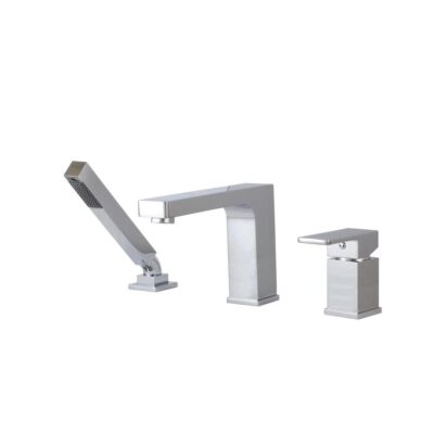 Aquabrass 86013 Madison 3 Pce Tub Filler Faucet - Pressure Balance