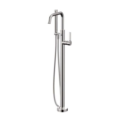 Aquabrass 68N84 Blade Floormount Tub Filler With Handshower