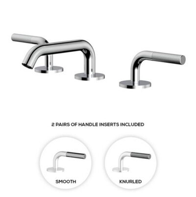 Aquabrass Mb210 Widespread Lav. Faucet 8''Cc