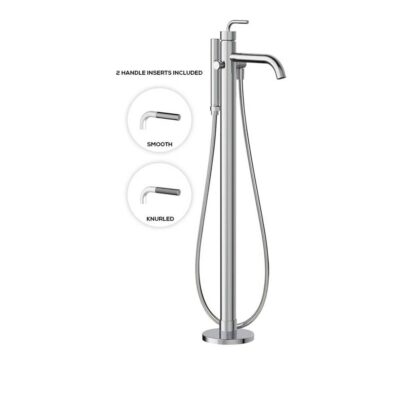 Aquabrass Mb284 Mb2 Floormount Tub Filler Faucet Wih Handshower