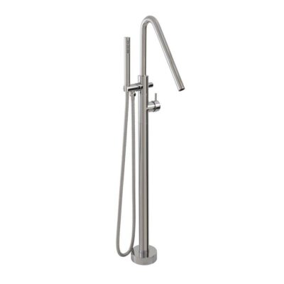 Aquabrass X75N95 Xround Floormount Tub Filler - Trim Only