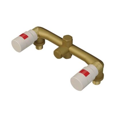 Aquabrass 35829 Tosca Star Rough For Wallmount 8'' Lav. Faucet