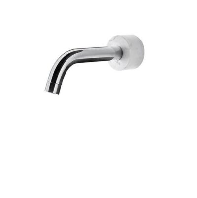 Aquabrass Cl32 Marmo Wallmount Tub Spout - White