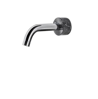 Aquabrass Cl32 Marmo Wallmount Tub Spout - Black